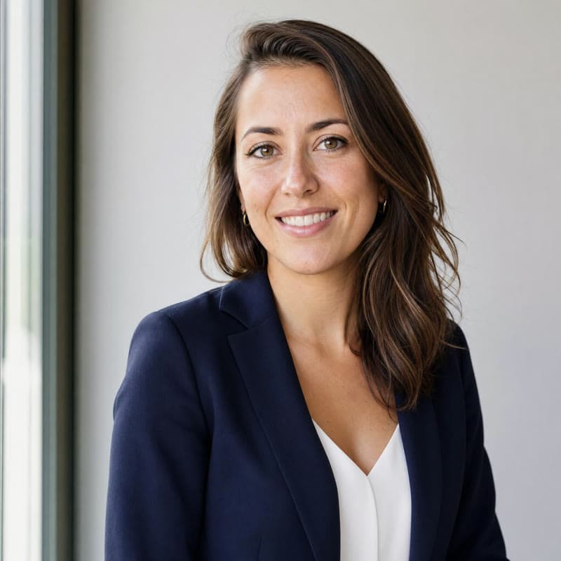 Portrait de Camille, gestionnaire
